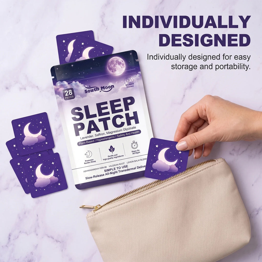 28PCS Lavender Sleep Patches – Overnight Slow-Release Stickers