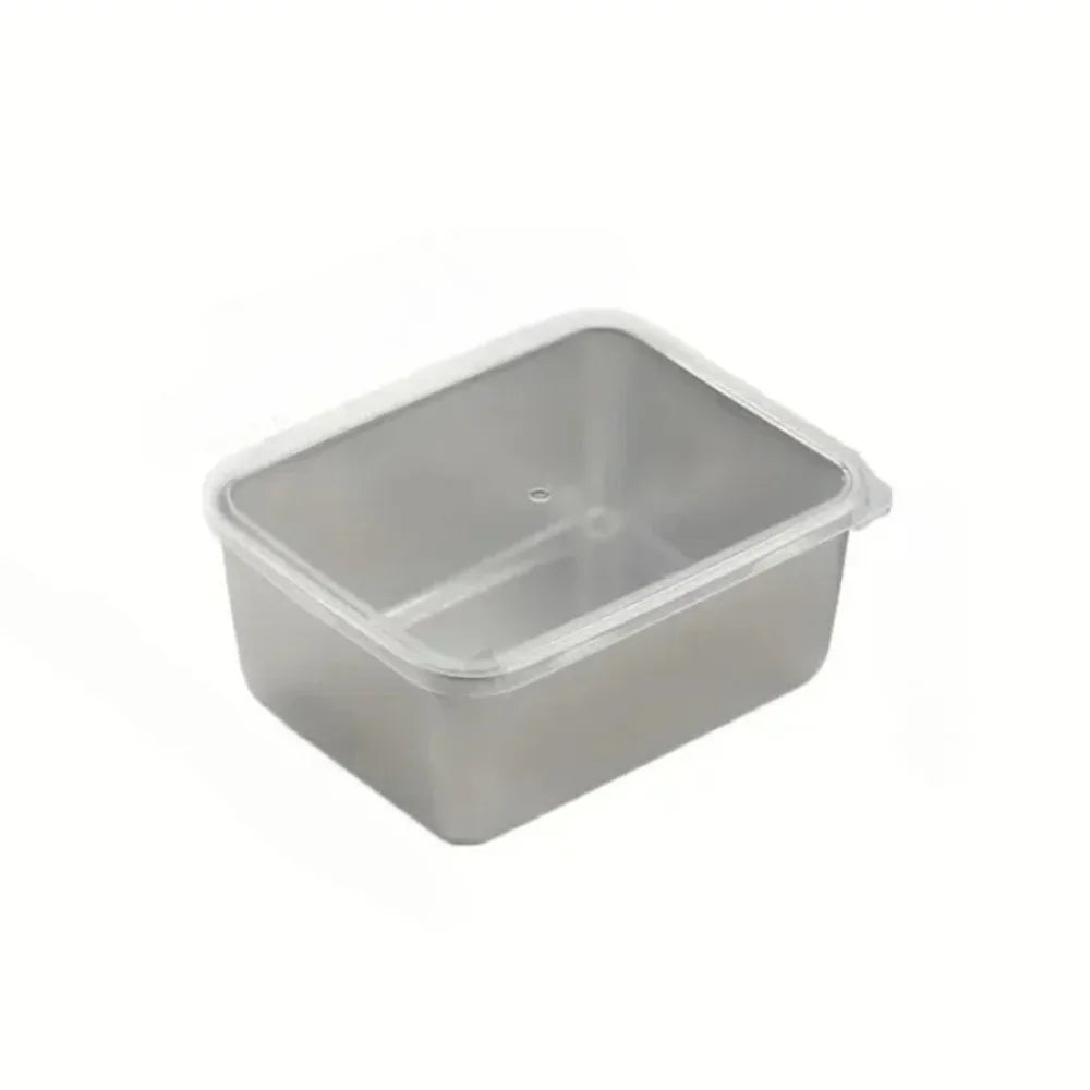Stainless Steel Food Containers with Lids – Reusable Snack Box