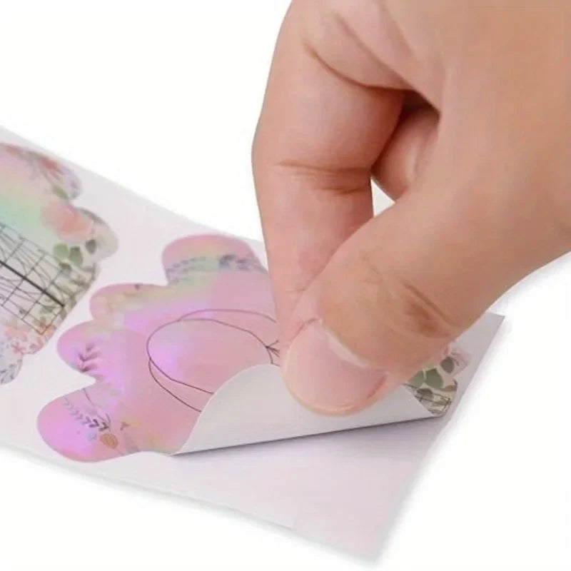 100/300Pcs Nail Extension Form Stickers for Gel & Acrylic