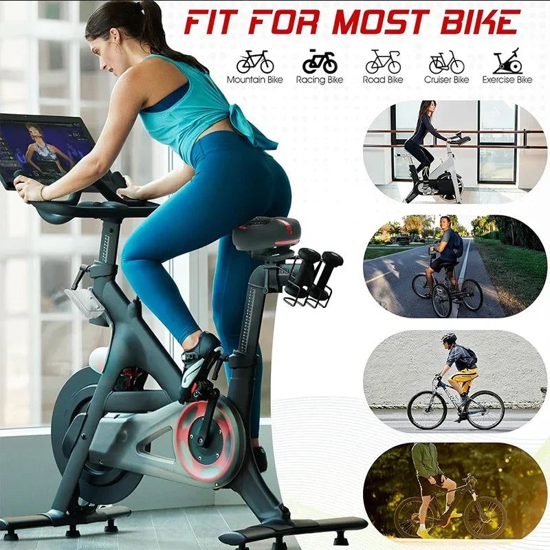 BUCKLOS Wide Ergonomic Bike Saddle for MTB, E-Bike & Touring
