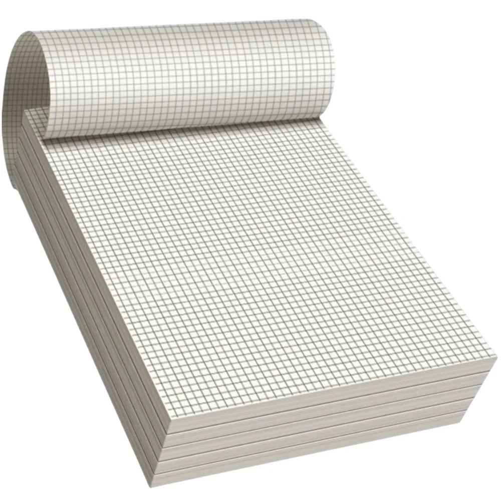 A4/B5 Thickened Scratch Pad – Blank, Grid & Partition | 40/100 Sheets