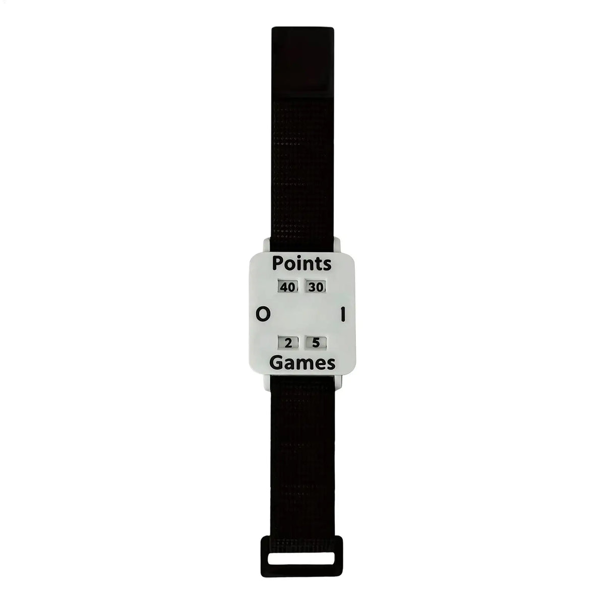 Tennis Score Keeper Wristband – Big Screen Adjustable Counter