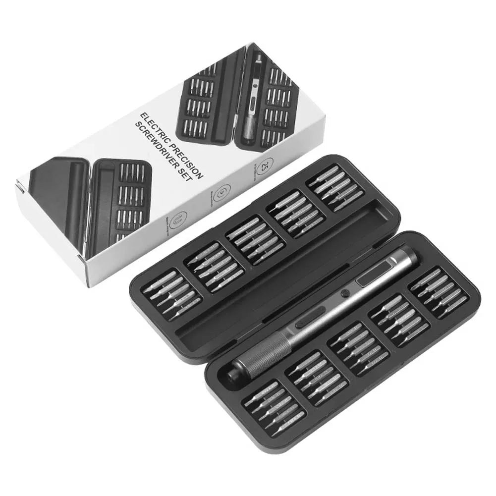 DAZZLEEX Rechargeable Precision Electric Screwdriver Set 50 Bits