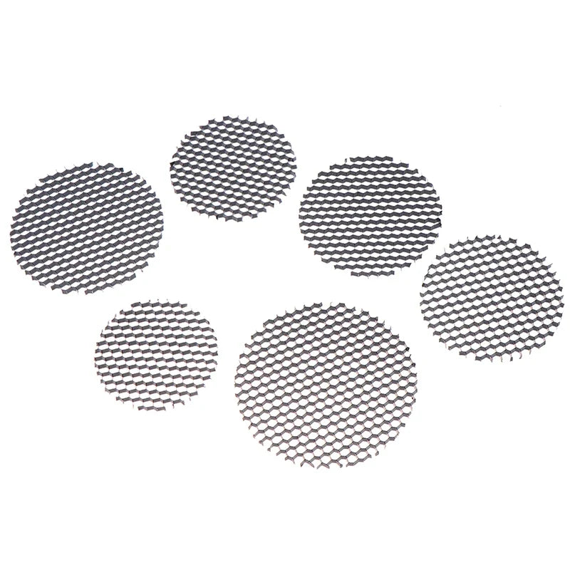 LED Honeycomb Grid Anti-Glare Light Shade Cover 8cm | Nixie