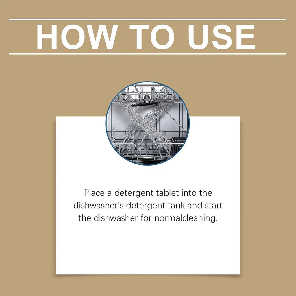 30pc Eco-Friendly Dishwasher Detergent Sheets | Natural Clean