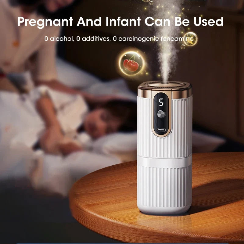 Rechargeable Essential Oil Diffuser – 5-Speed Mist Humidifier