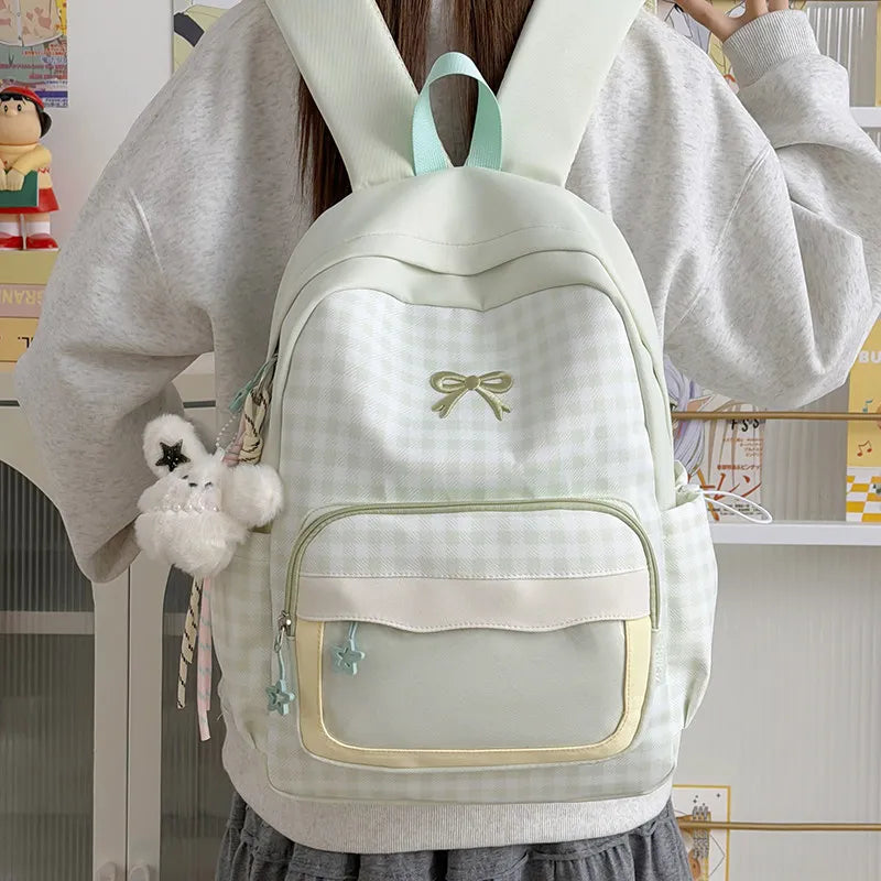 Nixie Women's College Backpack – Cute Large Capacity Nylon