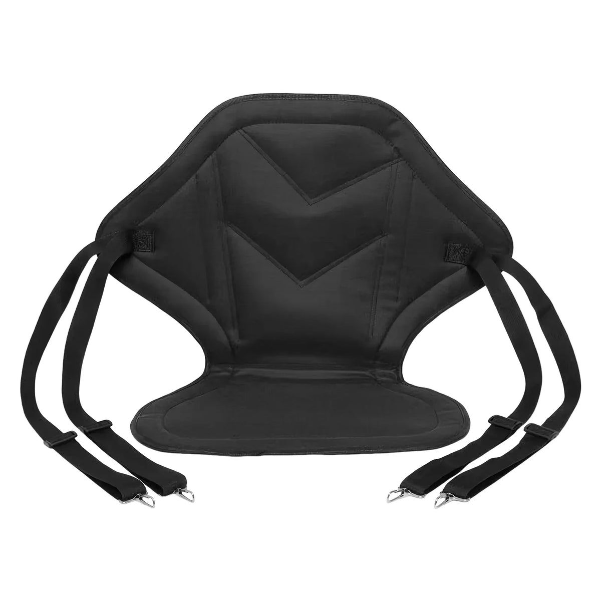 Waterproof Kayak Seat Cushion with Back Support & Storage Bag