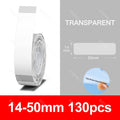 Niimbot Thermal Label Rolls – Clear & White for D11 D110 D101