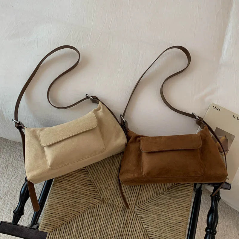 Women's Multi-Layer Crossbody Bag – Lightweight Pillow Shoulder Bag