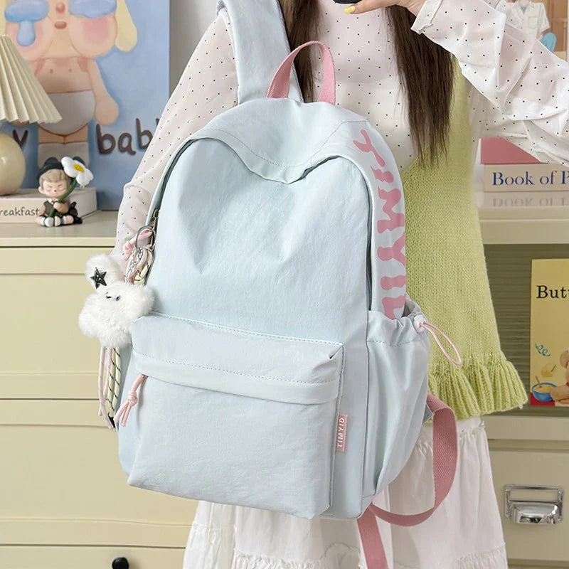 Korean Style Large Capacity Laptop Backpack for Women
