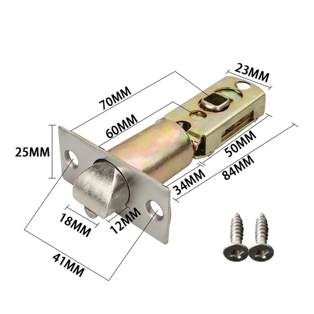 Stainless Steel Door Lock Latch | Privacy Bolt Catch Hardware