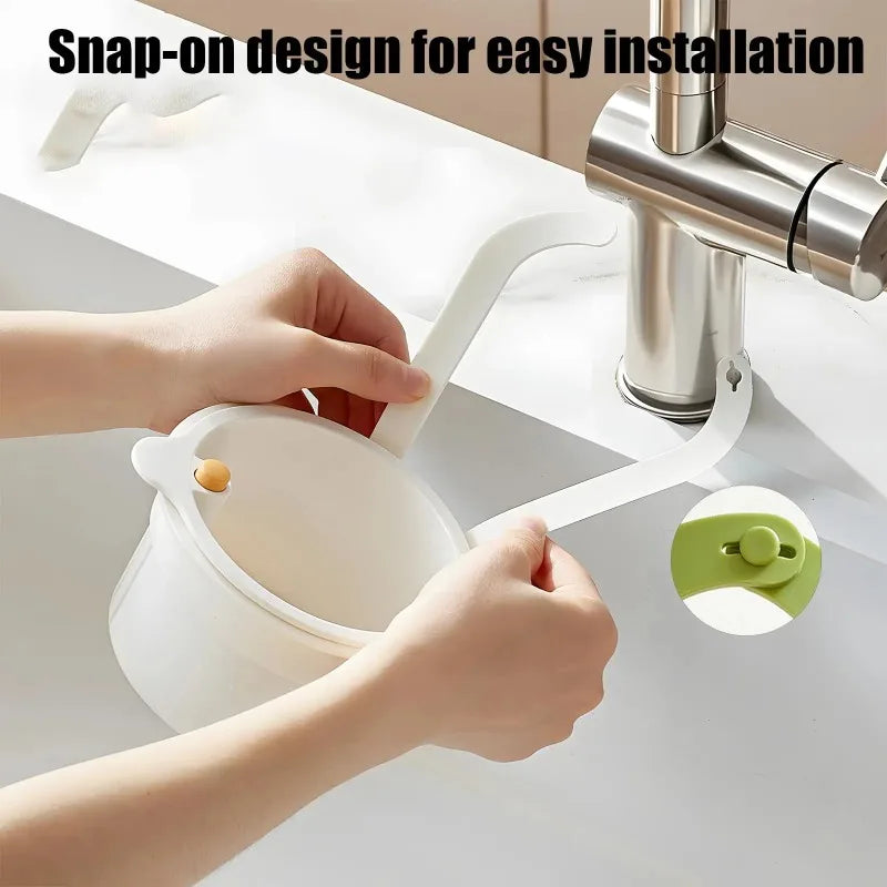 Self-Cleaning Sink Strainer Basket – Faucet Hanging Filter