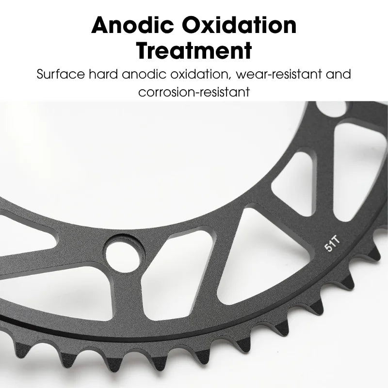 RIRO 144BCD Ultralight CNC Single Chainring | Racing Bike