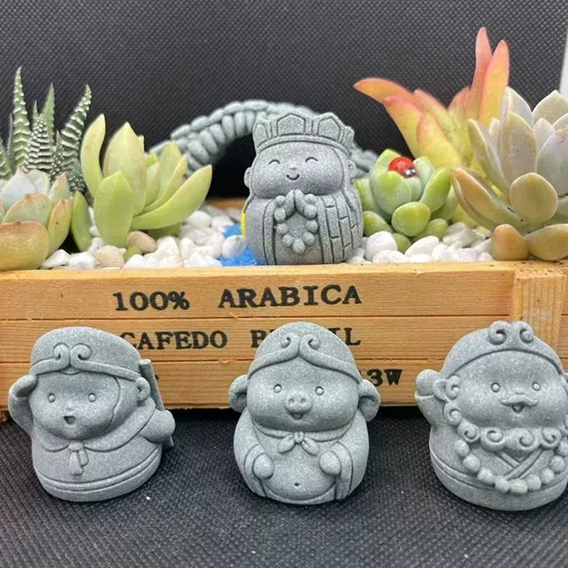 Journey to the West Miniature Bonsai & Fish Tank Ornament Set