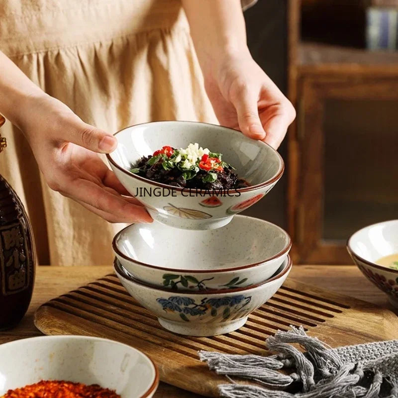 Vintage Ceramic Dipping Bowls – Underglaze Small Dishes | Nixie