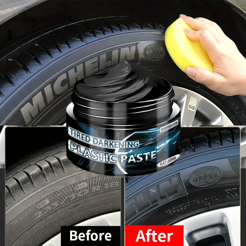 Auto Plastic Restorer Back to Black Shine Polish & Wax