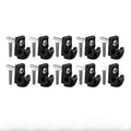 10-Pack Weatherproof Plastic String Light Hooks & Patio Clips