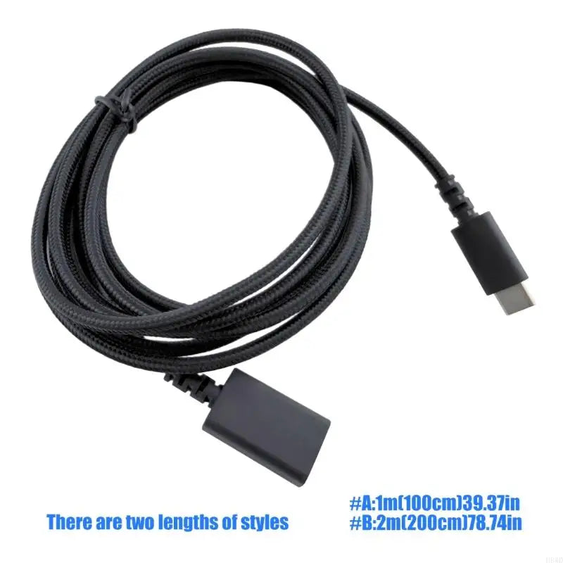 USB-C Headphone Extension Cable 1m & 2m | Reinforced PVC