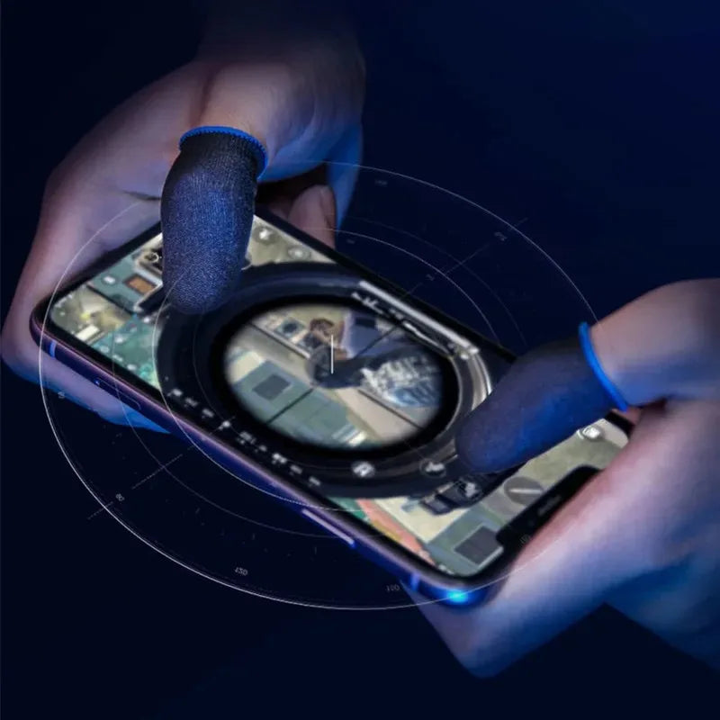 Gaming Finger Sleeves – Sweat-Proof Touch Screen Thumb Covers