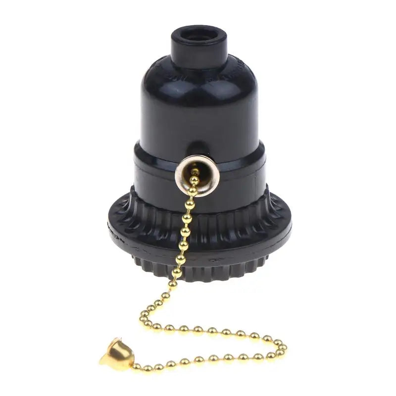 Pull Chain Switch E26 E27 Lamp Socket Adapter | DIY Lighting