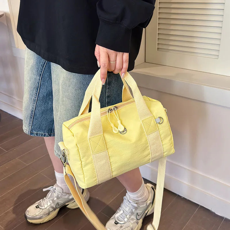 Nixie Korean Lightweight Crossbody Shoulder Bag – Nylon Satchel