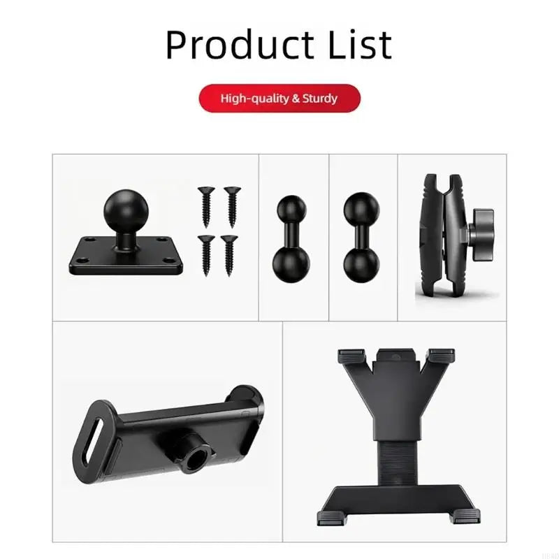 Tablet & Phone Mount 5–12.9" Swivel Ball Head | Car Desk Wall