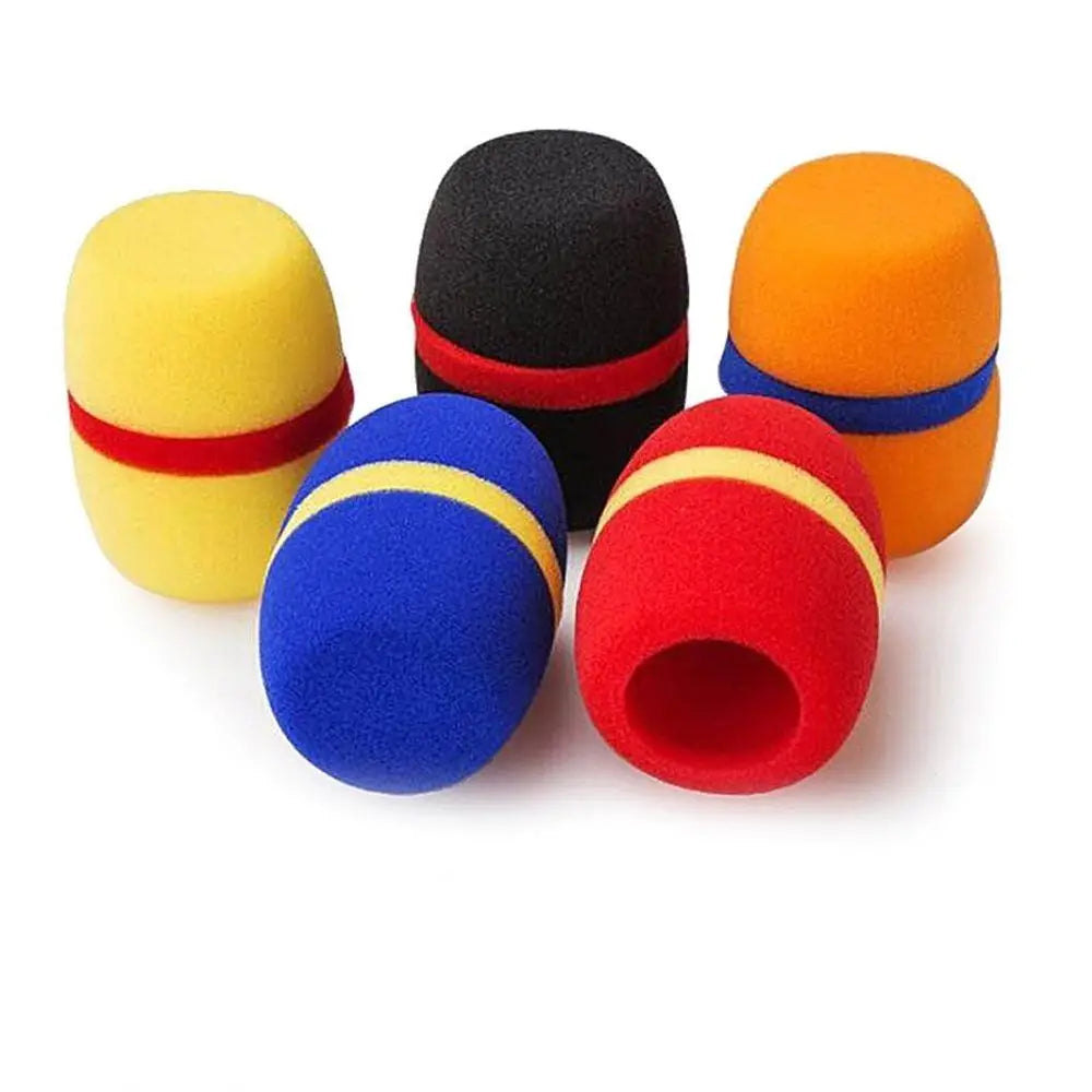 Washable Foam Microphone Cover – Reusable Mic Windscreen Cap