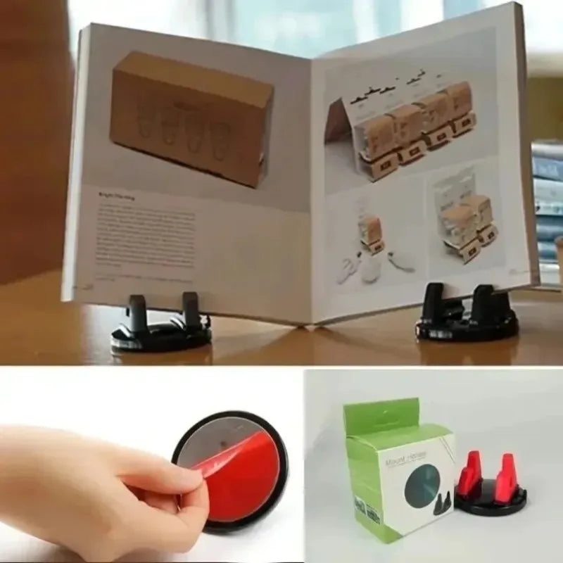 Silicone Car Dashboard Phone Holder 360° Rotatable Anti-Slip Mount