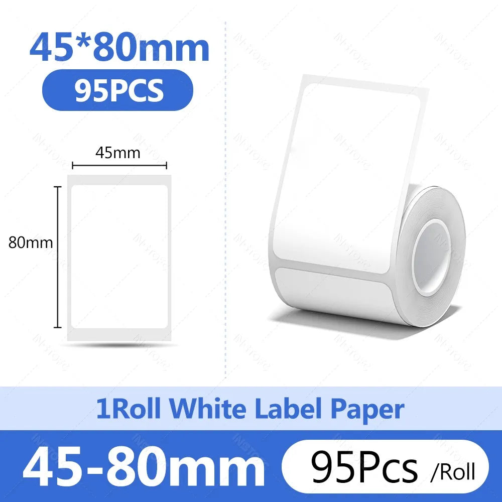 Niimbot Thermal Label Paper Round White 20-50mm | B1 B21 B203
