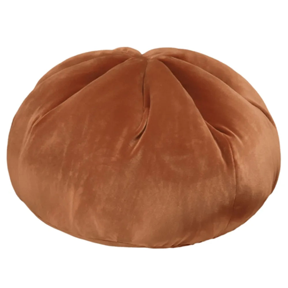 Steamed Bun Throw Pillow – Soft Velvet Cushion 45cm | PP Cotton