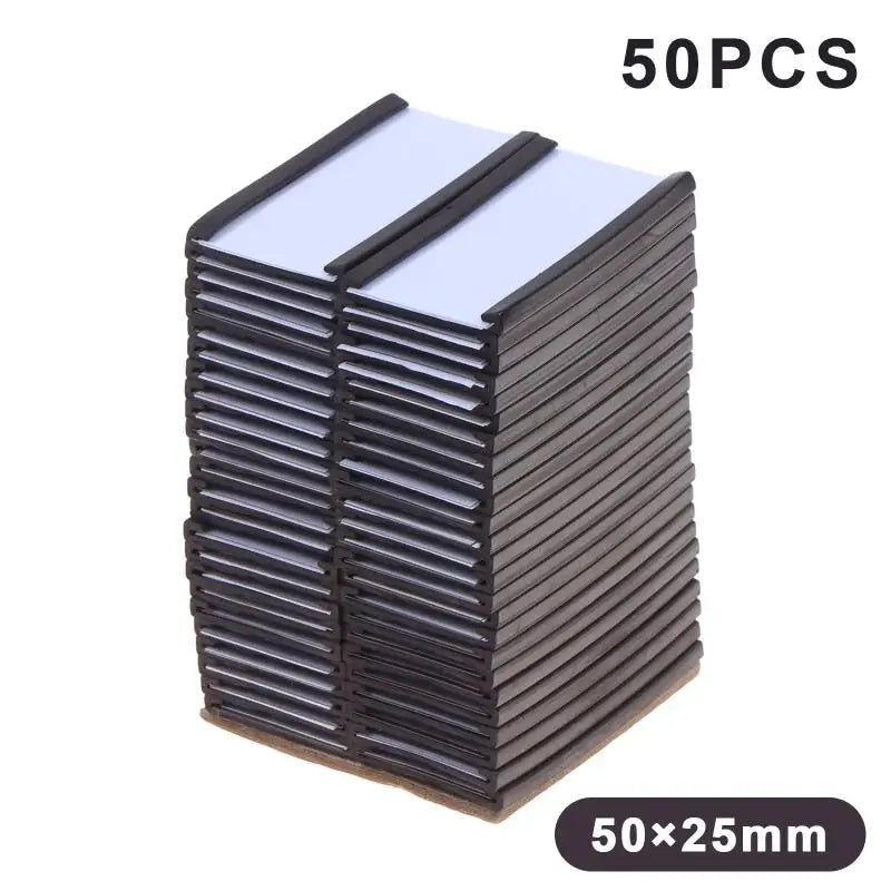 Magnetic C Channel Label Holders – Removable & Reusable