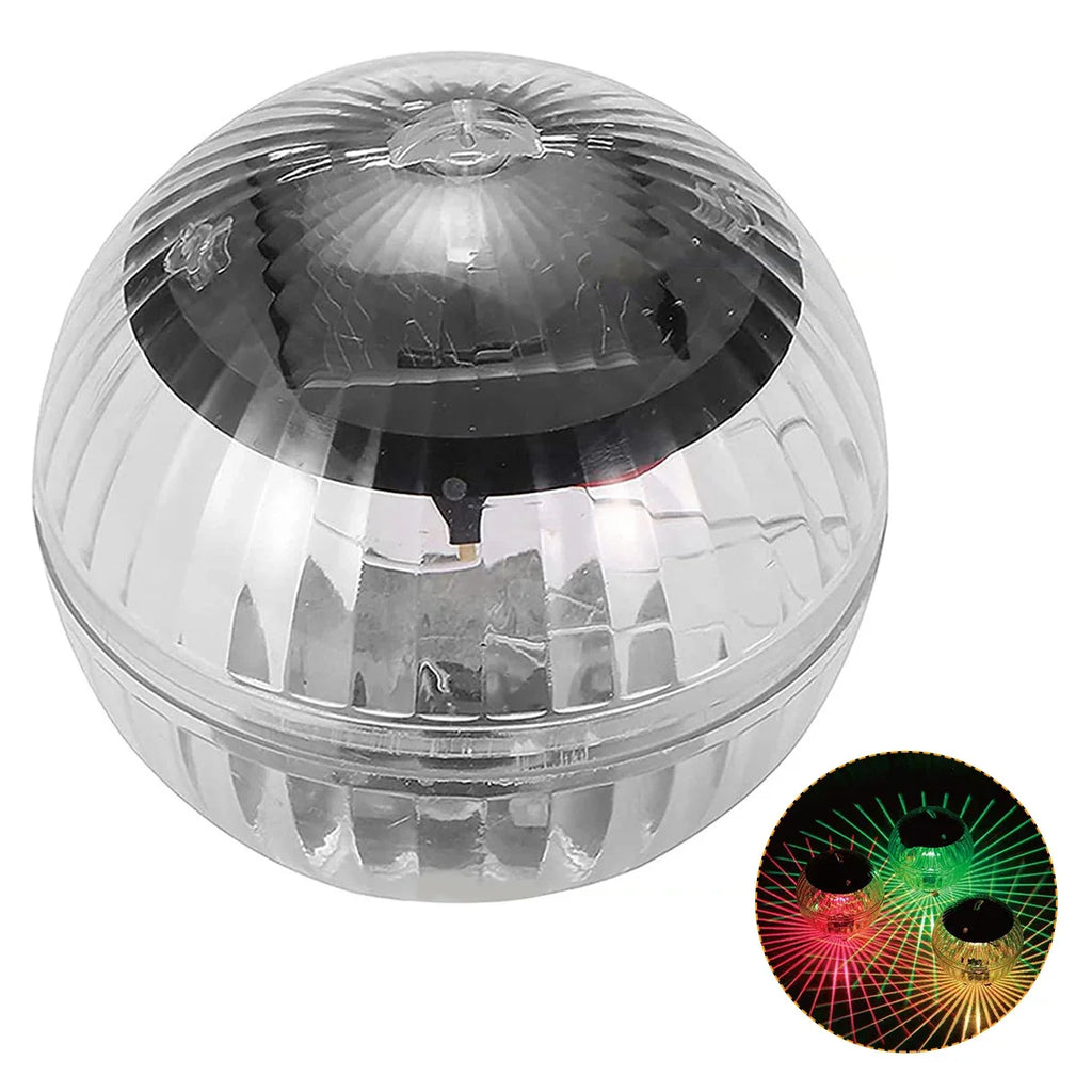 Solar Floating Pool Light – 7-Color LED Glow Ball | Waterproof