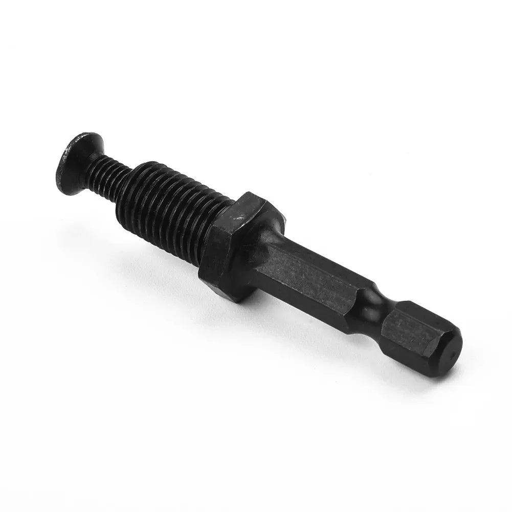 1/4" Hex Shank to 3/8"-24UNF Keyless Drill Chuck Adapter
