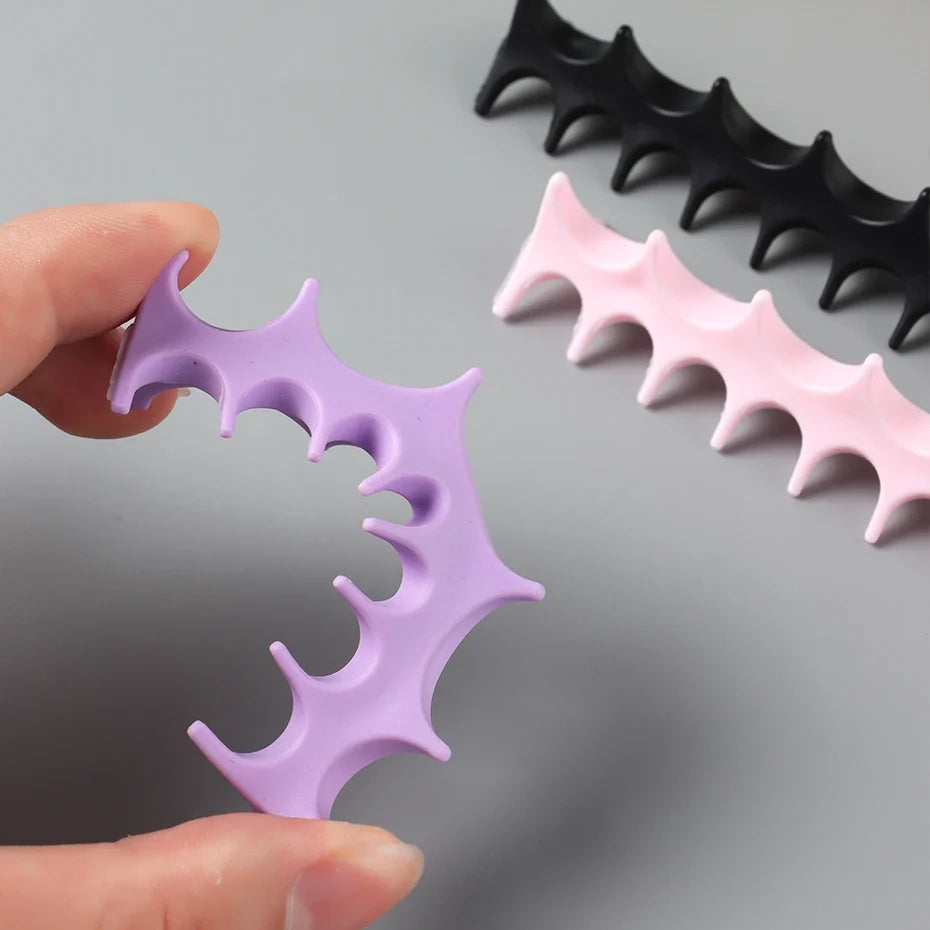 Silicone Nail Pen Holder & UV Gel Brush Display Stand