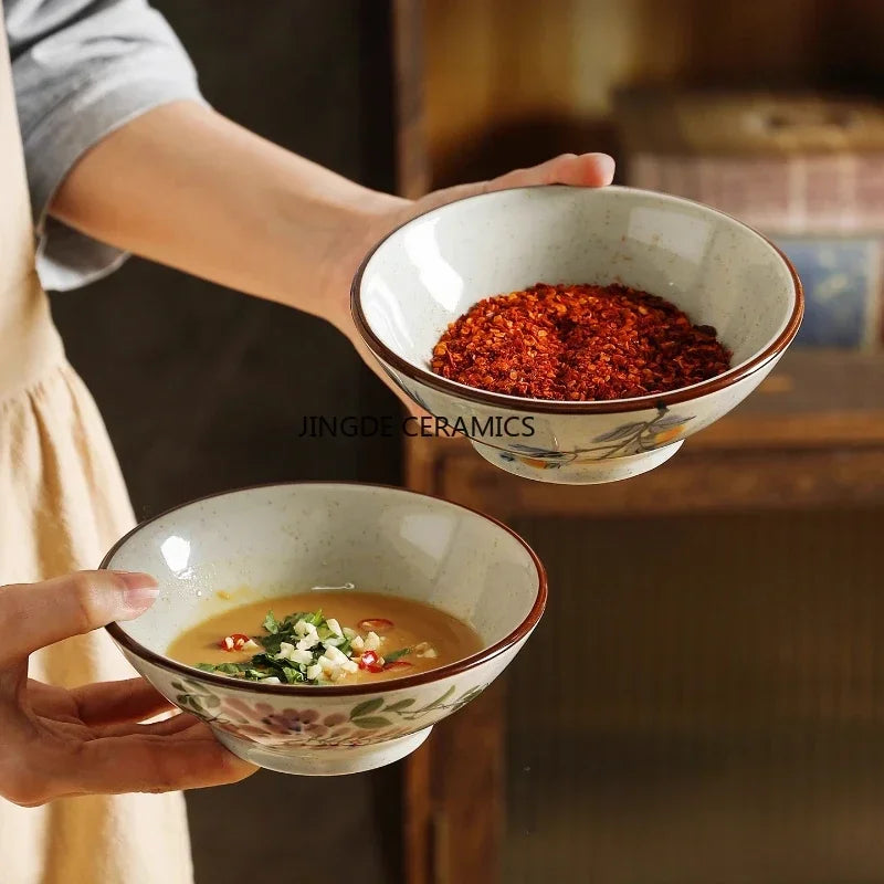 Vintage Ceramic Dipping Bowls – Underglaze Small Dishes | Nixie