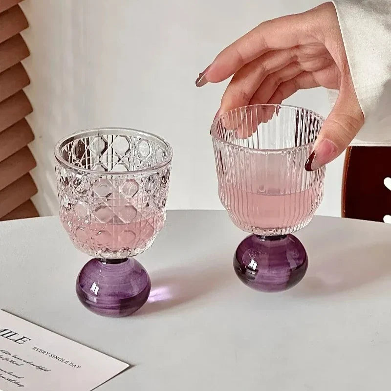 Nixie Ball Base Glass Cup – Mid-Century Whiskey & Cocktail