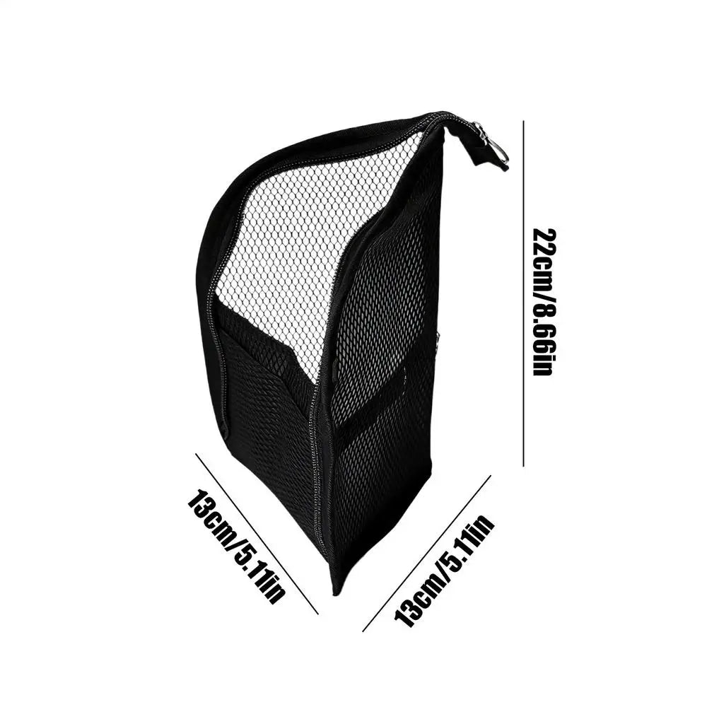 Waterproof Stand-Up Travel Toiletry Bag | Toothbrush Holder