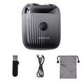 Rechargeable Electric Shaver – Portable Zinc Alloy Beard Razor