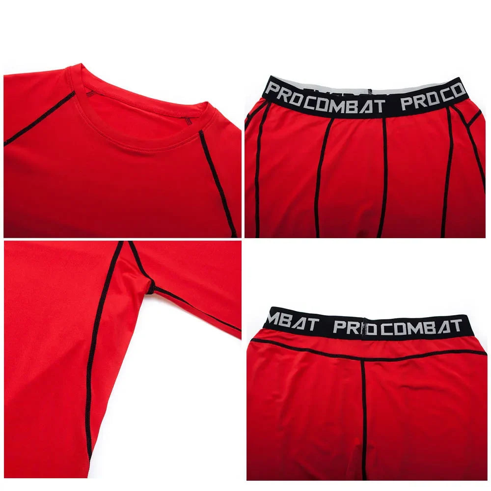 Men's Thermal Long Johns 2pc Set – Quick-Dry Winter Base Layer