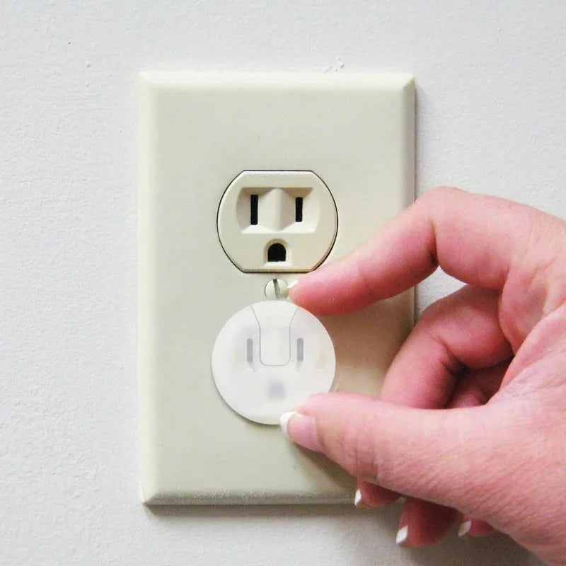 10-Pack Baby Safety Outlet Covers – Childproof Socket Protectors
