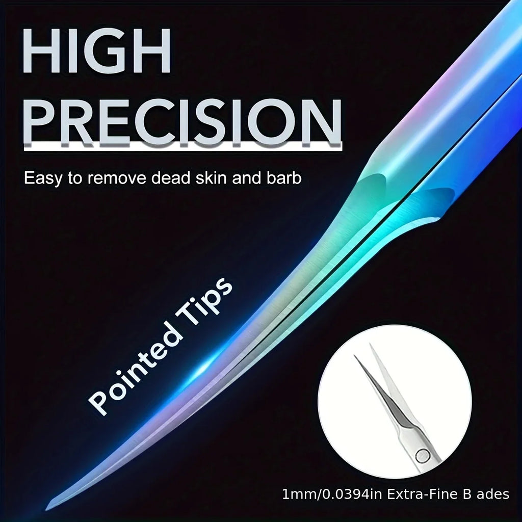 Stainless Steel Cuticle Scissors – Nail & Dead Skin Care Tool