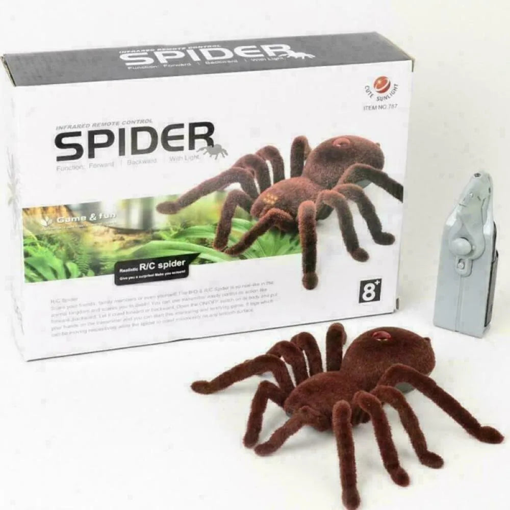 RC Halloween Spider Toy – Remote Control Crawling Spider Prank