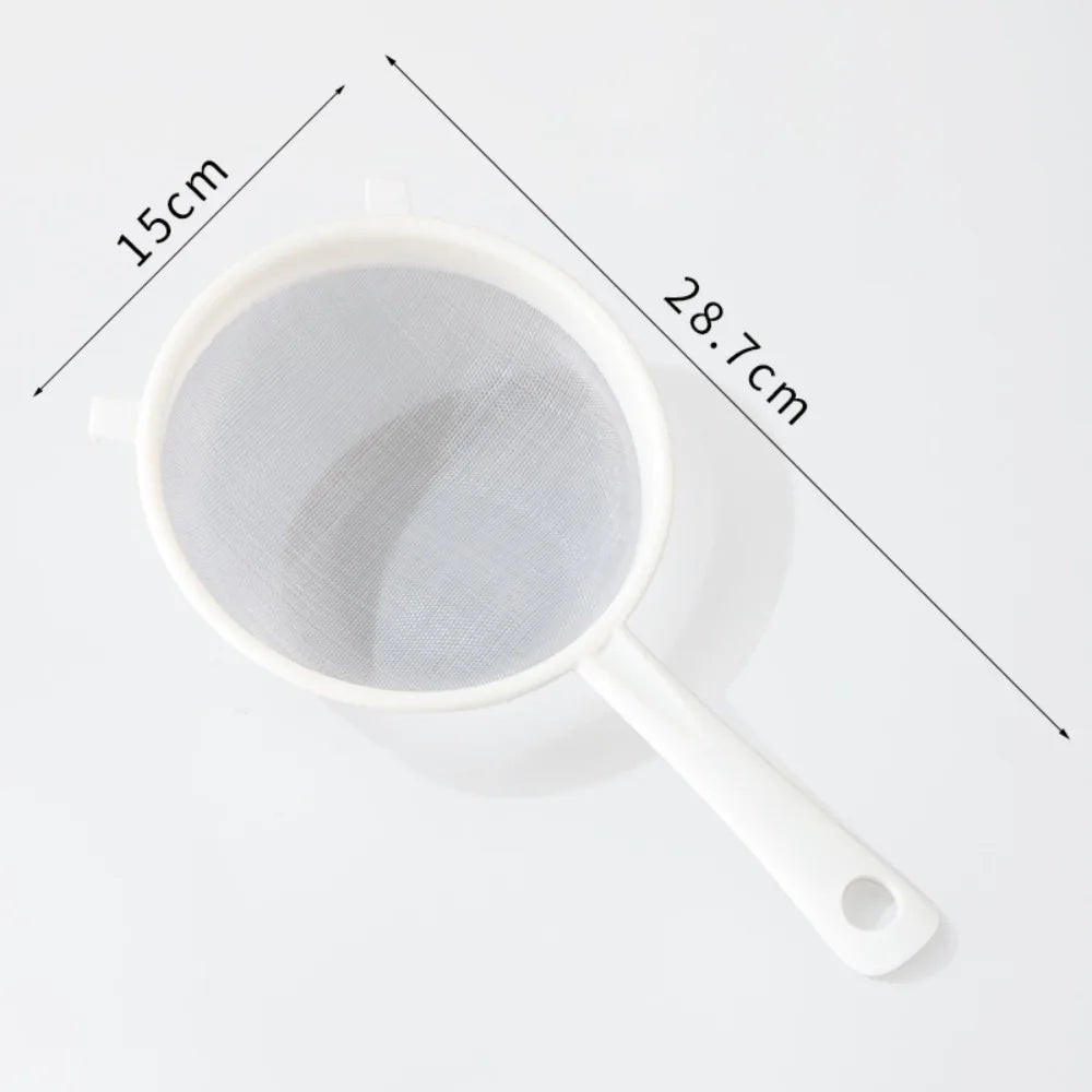 Ultra Fine Mesh Strainer with Handle – Mini Plastic Colander