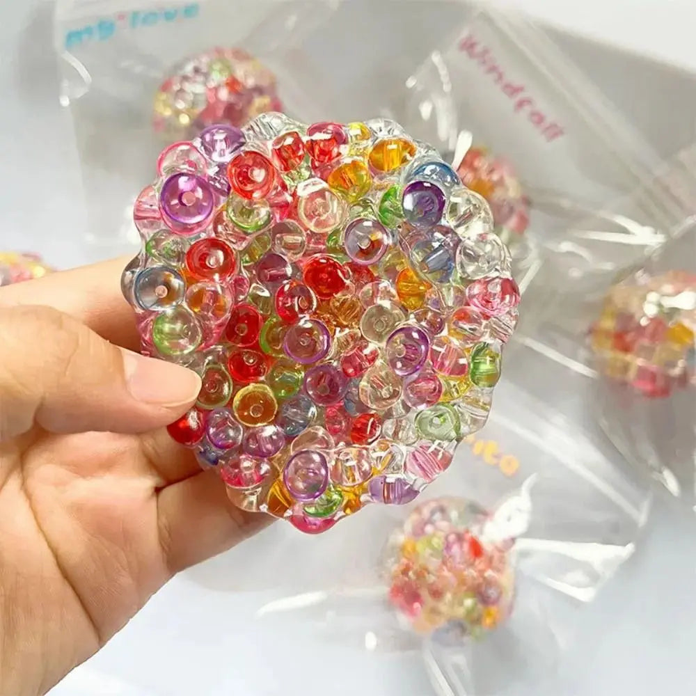 Super Soft Squishy Sensory Fidget Ball – Memory Gel Ice Bead Toy