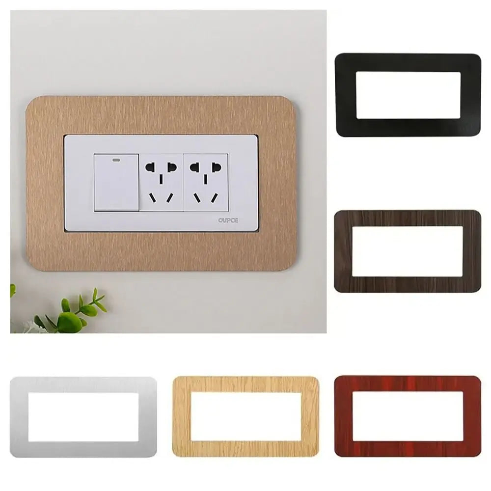 Light Switch Protective Cover – Dustproof No-Drill Wall Panel