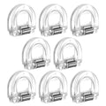 8-Pack Adjustable Hemming Clips – No-Sew Pants Shortener