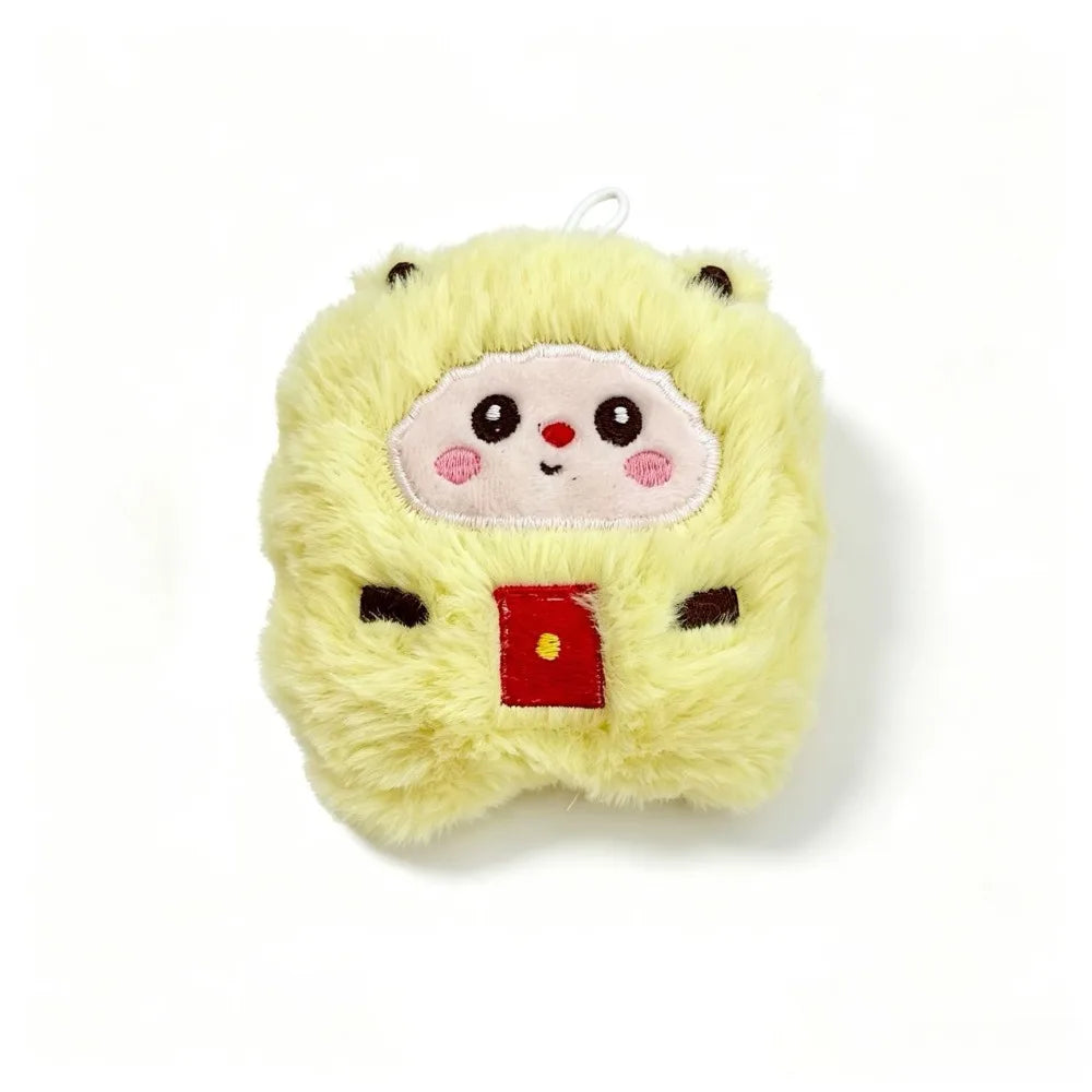 Squeaky Sheep Plush Keychain – Soft Lamb Pendant Ornament