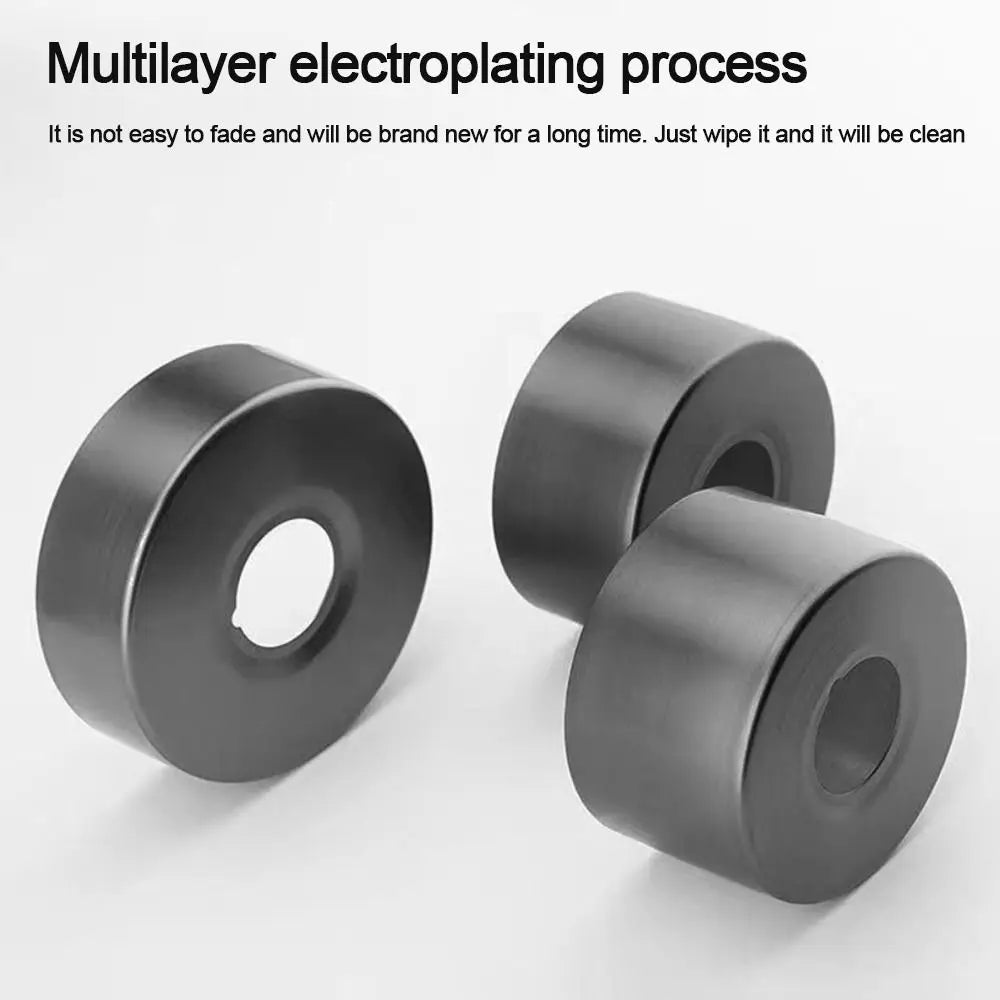Round Stainless Steel Pipe Cover – Faucet Decorative Cap