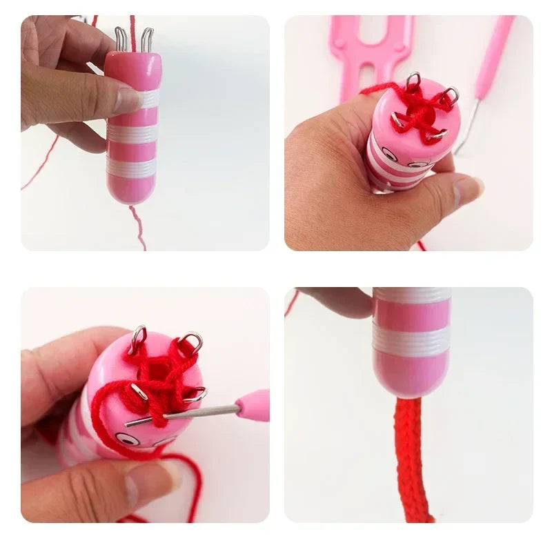DIY Pom Maker Kit – Fluffy Yarn Pompom Tool for Knitting & Crafts